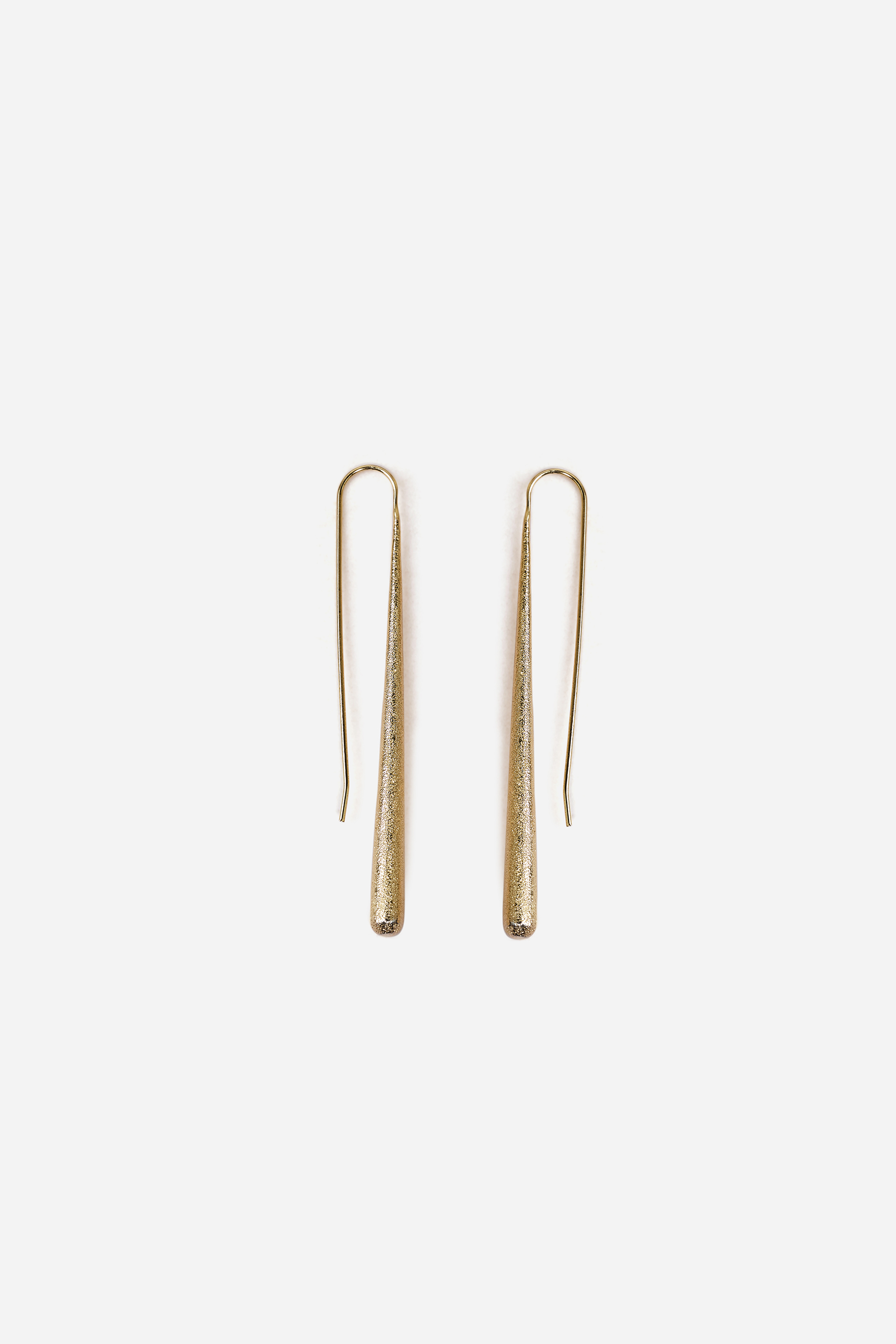 Glitter Groove Golden Dangler Earrings, , image 1